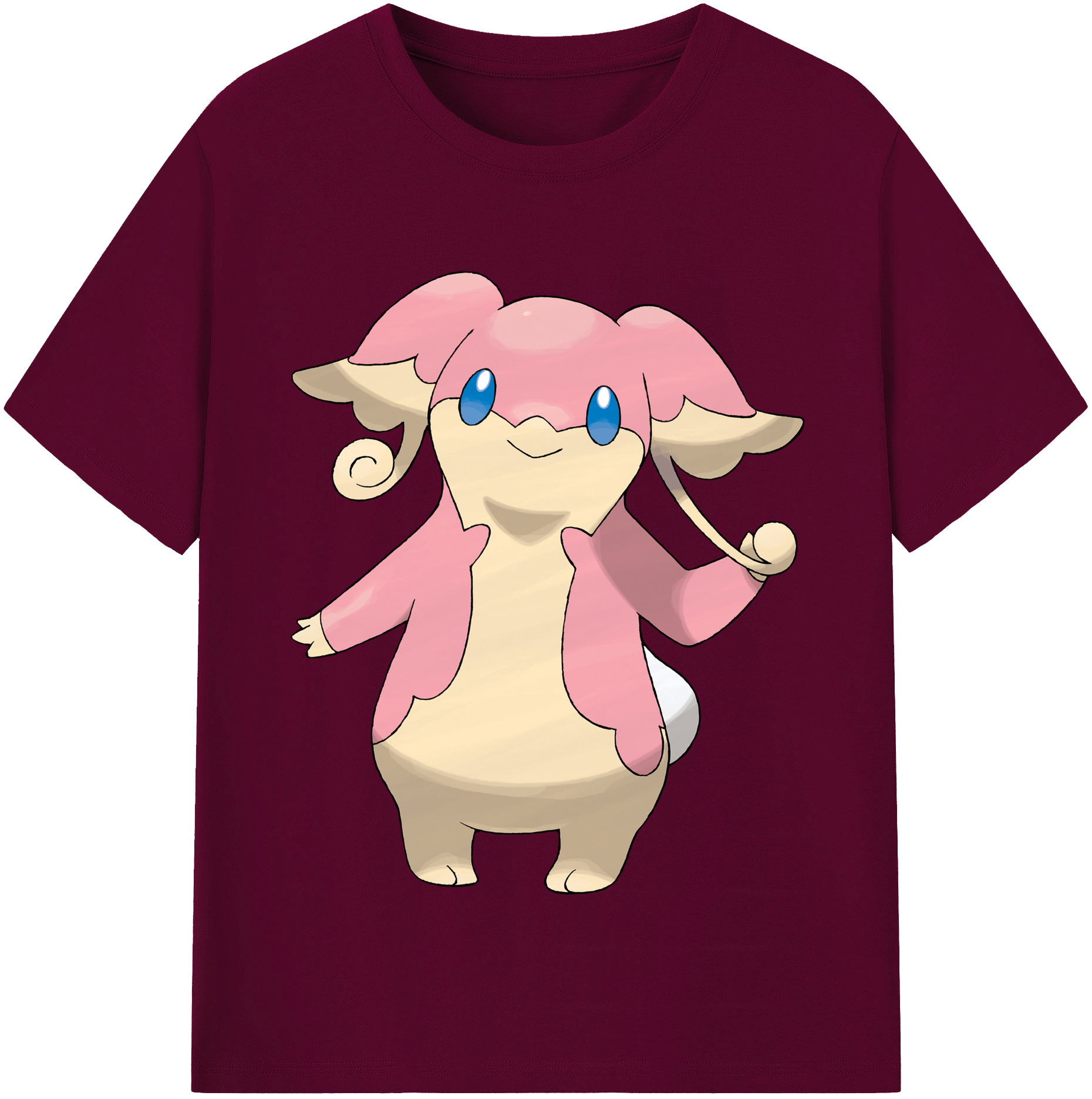 （画像用） ポケットモンスター Pokémon レディースカジュアルプリントTシャツ（綿100％）